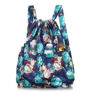 Foto 1 | Foto 1 | Mochila Con Cordón Diseño Floral Anime Deportiva Nailon 34 X 15 X 49 Cm - Venta Internacional.