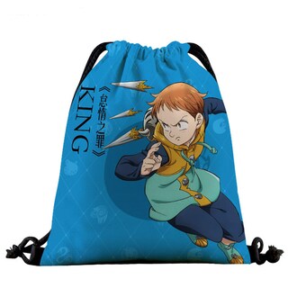 Foto 1 | Foto 1 | Mochila Con Cordón Seven Deadly Sins Anime 39x32 Cm - Venta Internacional.