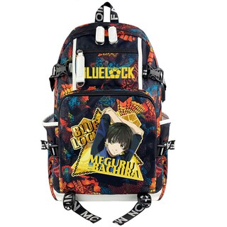 Foto 1 | Foto 1 | Mochila Escolar De Anime Bluelocks Para Niños Con Puerto Usb - Venta Internacional.
