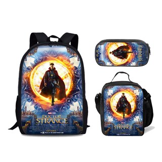 Foto 1 | Foto 1 | Juego De Mochilas Docter Strange Anime 3 Piezas Mochila Escolar Para Niños - Venta Internacional.