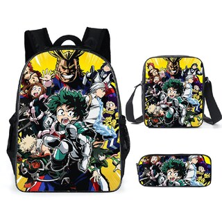 Foto 1 | Foto 1 | Set De Mochilas Mys Heros Academias Anime School Para Niños - Venta Internacional.