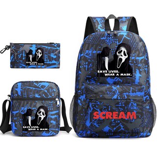 Foto 1 | Foto 1 | Set De Mochilas Escolares Scream Wear A Mask 3 Unidades Para Niños - Venta Internacional.
