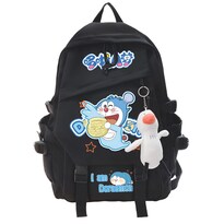 Mochila Escolar Infantil Doraemons De Nailon 32 X 13 X 45 Cm - Venta Internacional.