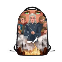 Mochila Games Of Thrones Kids School Oxford 24 X 12 X 30 Cm - Venta Internacional.