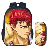 Mochila Slam Dunks Kids School Con Estuche Para Lápices Con Impresión 3d - Venta Internacional.