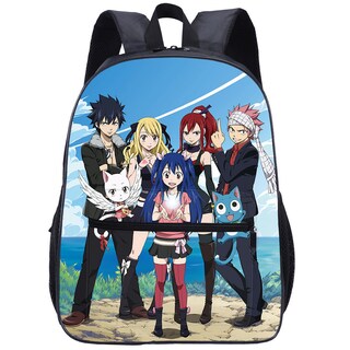 Foto 1 | Foto 1 | Mochila Escolar Fairys Tails Anime Para Niños - Venta Internacional.