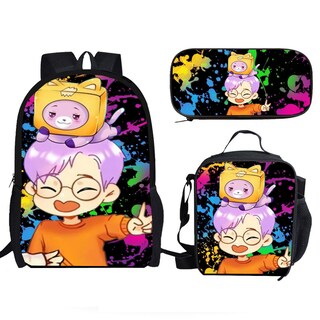 Foto 1 | Foto 1 | Set De Mochilas Lankys Boxes Mochila Escolar De Anime Con Bolsa De Almuerzo - Venta Internacional.