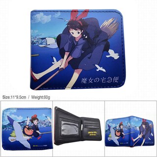 Foto 2 | Foto 2 | Monedero Monedero De Piel Plegable Kiki Delivery's Services Anime - Venta Internacional.