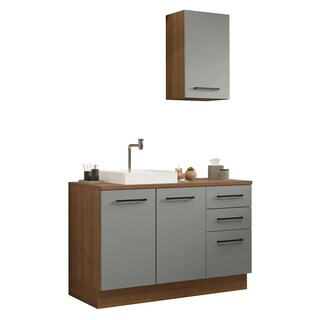 Foto 1 | Foto 1 | Mueble De Baño Completo Para Almacenaje Madesa Agata 120cm 1