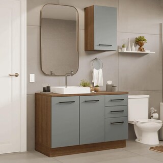 Foto 2 | Foto 2 | Mueble De Baño Completo Para Almacenaje Madesa Agata 120cm 1