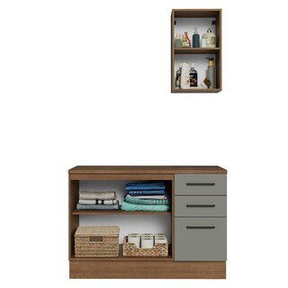 Foto 5 | Foto 5 | Mueble De Baño Completo Para Almacenaje Madesa Agata 120cm 1