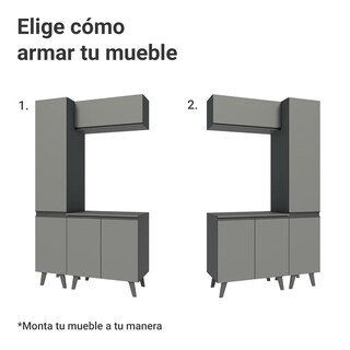 Foto 5 | Foto 5 | Mueble De Baño Completo Para Almacenaje Madesa Nice 120cm 1