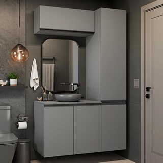 Foto 2 | Foto 2 | Mueble De Baño Completo Para Almacenaje Madesa Nice 120cm G