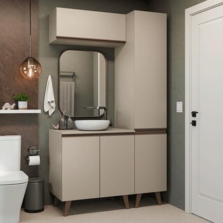 Foto 2 | Foto 2 | Mueble De Baño Completo Para Almacenaje Madesa Nice 120cm 5