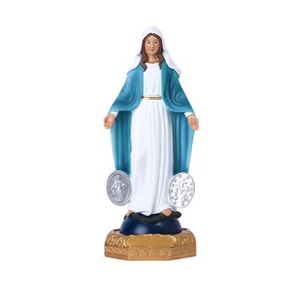 Foto 1 | Foto 1 | Escultura De Estatuilla De La Virgen María Medalla De Plata Stall Hands - Venta Internacional.