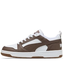 Tenis Puma Rebound V6 Low Para Hombre 392328-59 Cafe