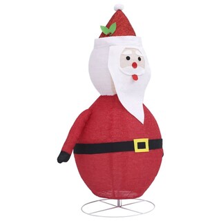 Foto 7 | Foto 7 | Figura De Papá Noel Navideño De Tela Led 105 Cm Con 80 Leds - Venta Internacional.
