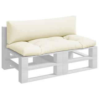 Foto 3 | Foto 3 | Cojines Para Palets Casafoyer De Tela Color Crema 2 Piezas - Venta Internacional.