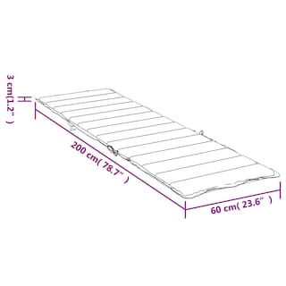 Foto 4 | Foto 4 | Cojín Para Tumbona Casafoyer Verde Brillante Tela Oxford - Venta Internacional.