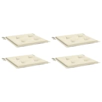 Cojines Para Sillas De Jardín Casafoyer Crema 40x40x3 Cm 4 Unidades - Venta Internacional.