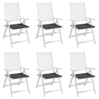 Foto 5 | Foto 5 | Cojines Para Sillas De Jardín Casafoyer Antracita 40x40x4 Cm 6 Piezas - Venta Internacional.