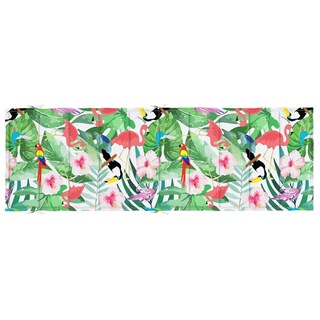 Foto 6 | Foto 6 | Cojín Para Tumbona Vidaxl Multicolor Verde/rosa En Tela Oxford - Venta Internacional.