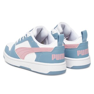 Foto 5 | Foto 5 | Tenis Puma Rebound V6 Lo Jr Para Mujer 393833-30 Blanco