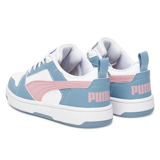 Foto 5 | Foto 5 | Tenis Puma Rebound V6 Lo Jr Para Mujer 393833-30 Blanco