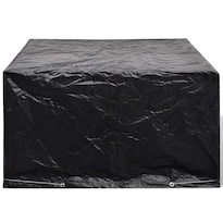 Funda Para Muebles De Patio Vidaxl Para Juego De Ratán De 6 Personas Color Negro - Venta Internacional.