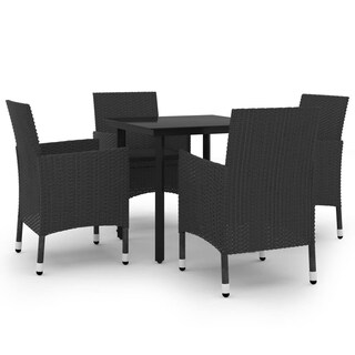Foto 1 | Foto 1 | Conjunto De Comedor Para Patio Casafoyer De 5 Piezas En Ratán Sintético Con Cojines - Venta Internacional.