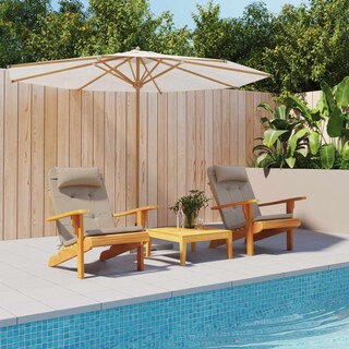 Foto 2 | Foto 2 | Cojines Para Silla Adirondack Casafoyer En Tela Oxford Taupe 2 Piezas - Venta Internacional.