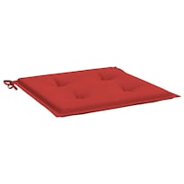 Cojines Para Silla De Jardín Casafoyer Rojos 50x50x3 Cm 2 Piezas - Venta Internacional.