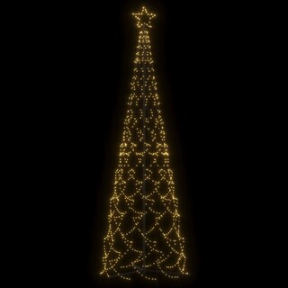 Foto 4 | Foto 4 | Árbol Cónico De Navidad Casafoyer Luz Cálida 500 Leds 1m X 3m - Venta Internacional.