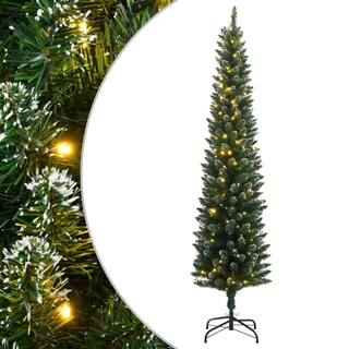 Foto 1 | Foto 1 | Árbol De Navidad Slim Vidaxl 150 Cm Verde Pvc Con 150 Led - Venta Internacional.