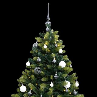 Foto 2 | Foto 2 | Árbol De Navidad Artificial Plegable Vidaxl Con 150 Luces Led Y Adornos - Venta Internacional.