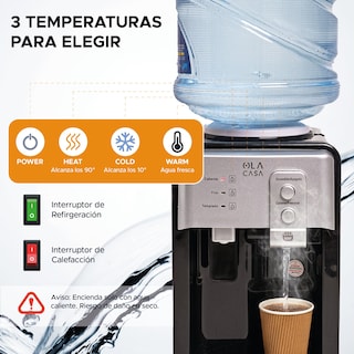 Foto 5 | Foto 5 | Dispensador de Agua Ola Casa Negro