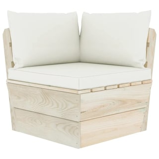 Foto 1 | Foto 1 | Conjunto De Cojines Para Sofá Pallet Casafoyer En Tela Blanca Crema 3 Piezas - Venta Internacional.