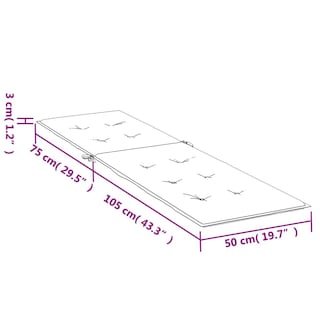 Foto 4 | Foto 4 | Cojín Para Silla De Cubierta Casafoyer Patrón A Cuadros Rojo 75x105x3 Cm - Venta Internacional.