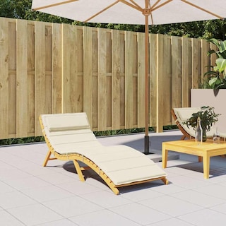 Foto 2 | Foto 2 | Cojín Para Tumbona Casafoyer Crema 180x60x3 Cm Tela Oxford - Venta Internacional.