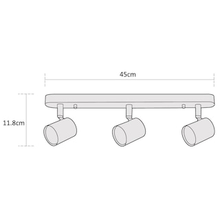 Foto 8 | Foto 8 | Luminario de Techo Estevez Negro