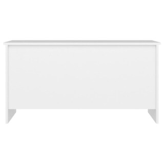 Foto 5 | Foto 5 | Mesa De Centro Casafoyer Blanca De Madera Ingeniada 102x56x53 Cm - Venta Internacional.