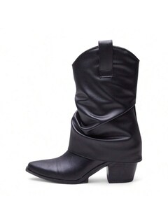 Foto 1 | Foto 1 | Botas Vaqueras Dama Golden Shoes 1926 Color Negro