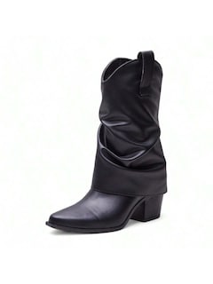 Foto 3 | Foto 3 | Botas Vaqueras Dama Golden Shoes 1926 Color Negro