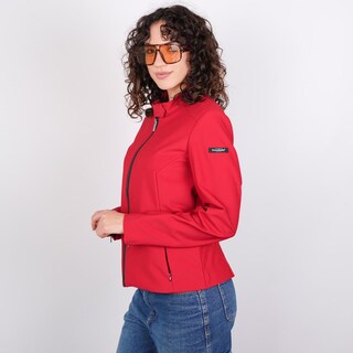 Foto 5 | Foto 5 | Chamarra Corta Para Mujer Con Bolsas Al Costado Greenlander Rojo