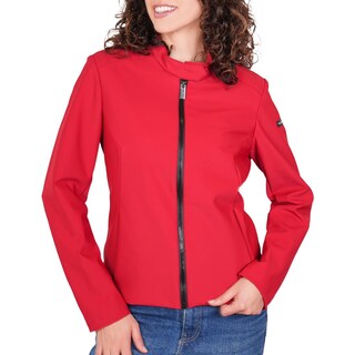 Foto 2 | Foto 2 | Chamarra Corta Para Mujer Con Bolsas Al Costado Greenlander Rojo