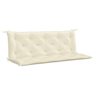 Foto 1 | Foto 1 | Cojín Para Silla Colgante Casafoyer Blanco Crema 150x50x7 Cm - Venta Internacional.