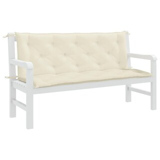 Foto 4 | Foto 4 | Cojín Para Silla Colgante Casafoyer Blanco Crema 150x50x7 Cm - Venta Internacional.