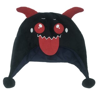 Foto 1 | Foto 1 | Gorro De Peluche Para Halloween Gótico Poros Cosplay Anime Adulto Negro - Venta Internacional.