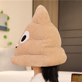 Foto 2 | Foto 2 | Divertido Disfraz Gorro Con Forma De Popó Cosplay Gorra De Fiesta Unisex - Venta Internacional.