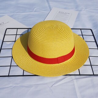 Foto 2 | Foto 2 | Sombrero De Peluche De Luffy's Straw Hat Anime Para Adultos - Venta Internacional.